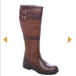DUBARRY Gore-Tex LongFord Boots in ‘Walnut’